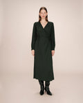 Vestido Largo Verde Bosque Seychelles