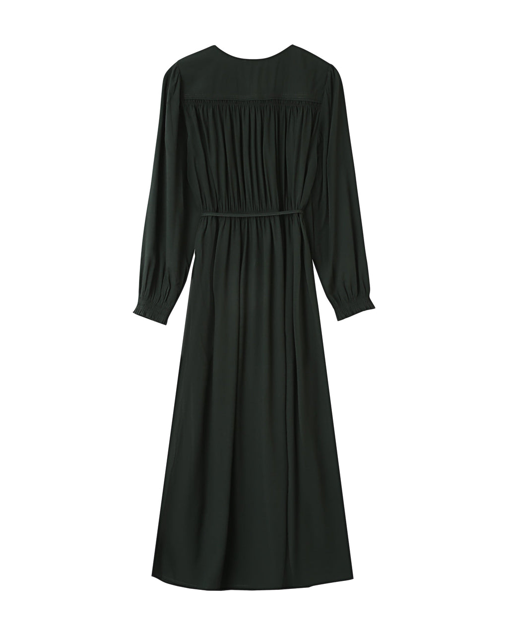 Vestido Largo Verde Bosque Seychelles