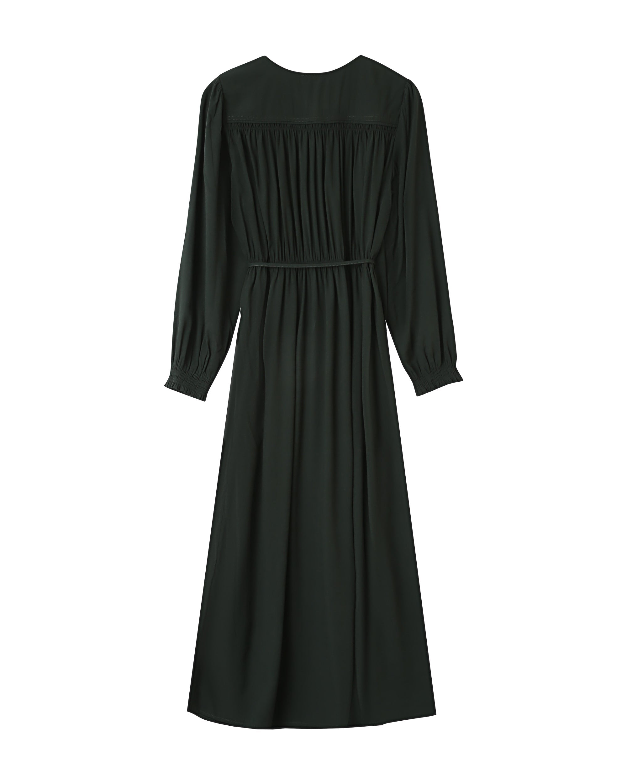 Vestido Largo Verde Bosque Seychelles