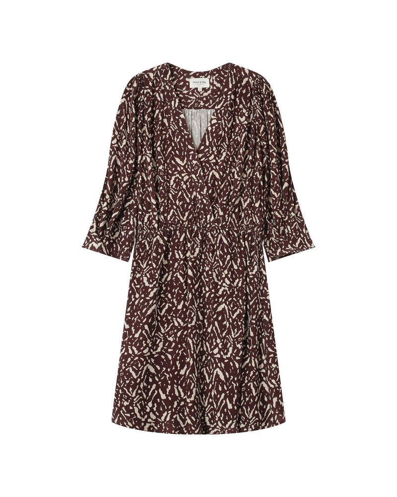 Suzie Short Chocolate Print Dress
