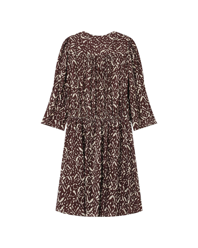 Suzie Short Chocolate Print Dress