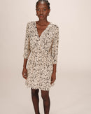 Suzie Vanilla Printed Short Dress
