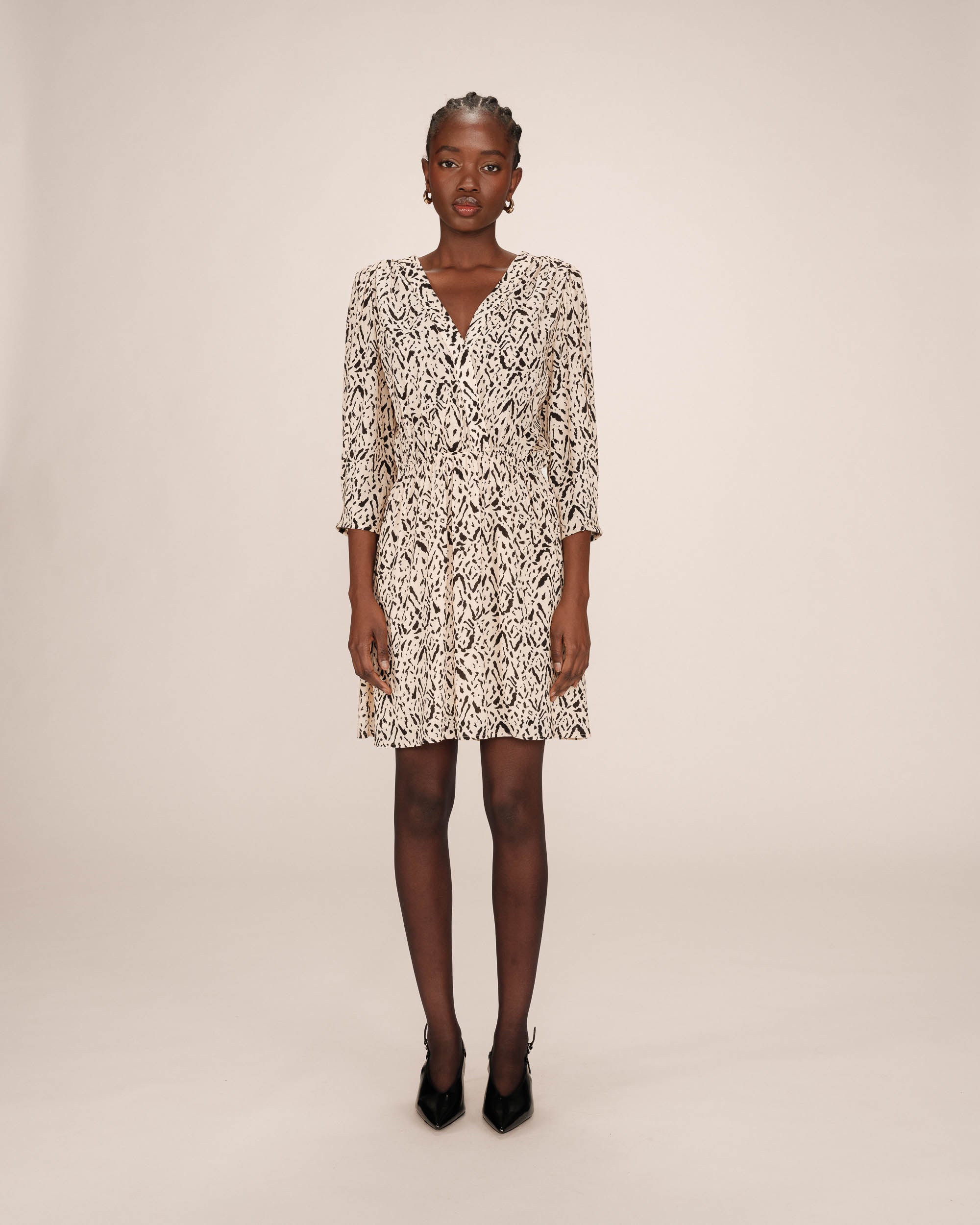 Short Printed Dress Vanilla Suzie