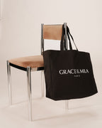 Tote Bag Negro Sesame