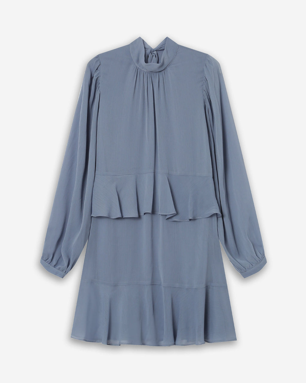Vestido corto Sahelle - Azul aciano