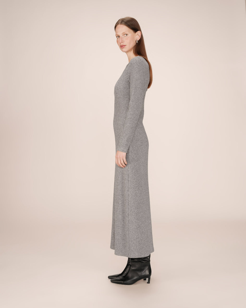 Robe Longue Sorina - Gris
