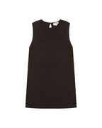 Sarah Chocolate Tailoring Short Dress