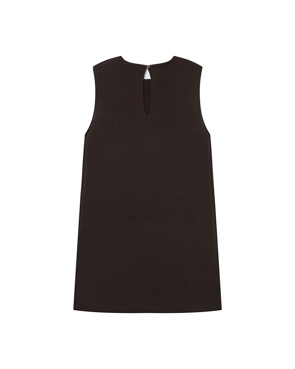Sarah Chocolate Tailoring Short Dress