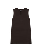 Sarah Chocolate Tailoring Short Dress