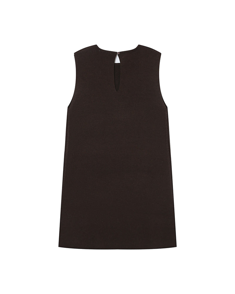 Short Dress Tailoring Chocolate Sarah