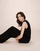 Short Tailoring Dress Black Sarah