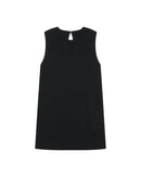 Short Tailoring Dress Black Sarah