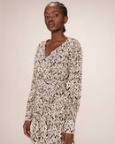 Vestido largo abstracto Vanille Soisson