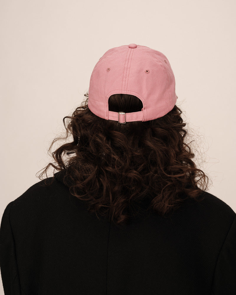 Gorra ruborizada con logo Slimane