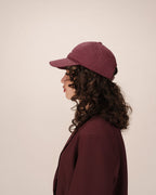 Casquette Avec Logo Bordeaux Slimane