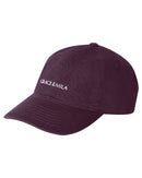 Slimane Burgundy Logo Cap