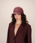 Casquette Avec Logo Bordeaux Slimane