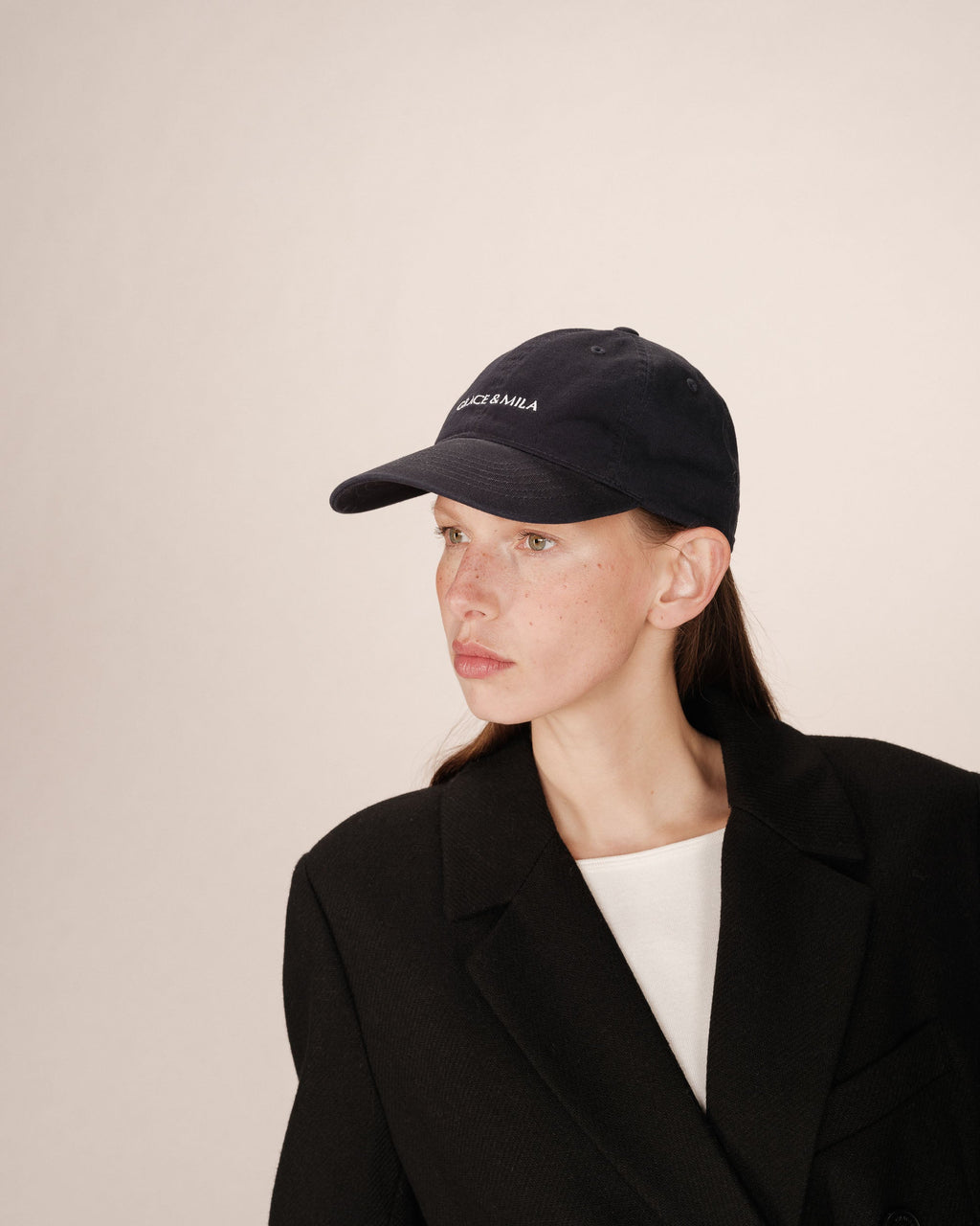 Gorra Con Logo Marino Slimane