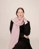 Saldana Pink Crystal Scarf