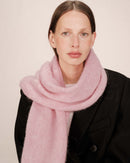 Saldana Pink Crystal Scarf