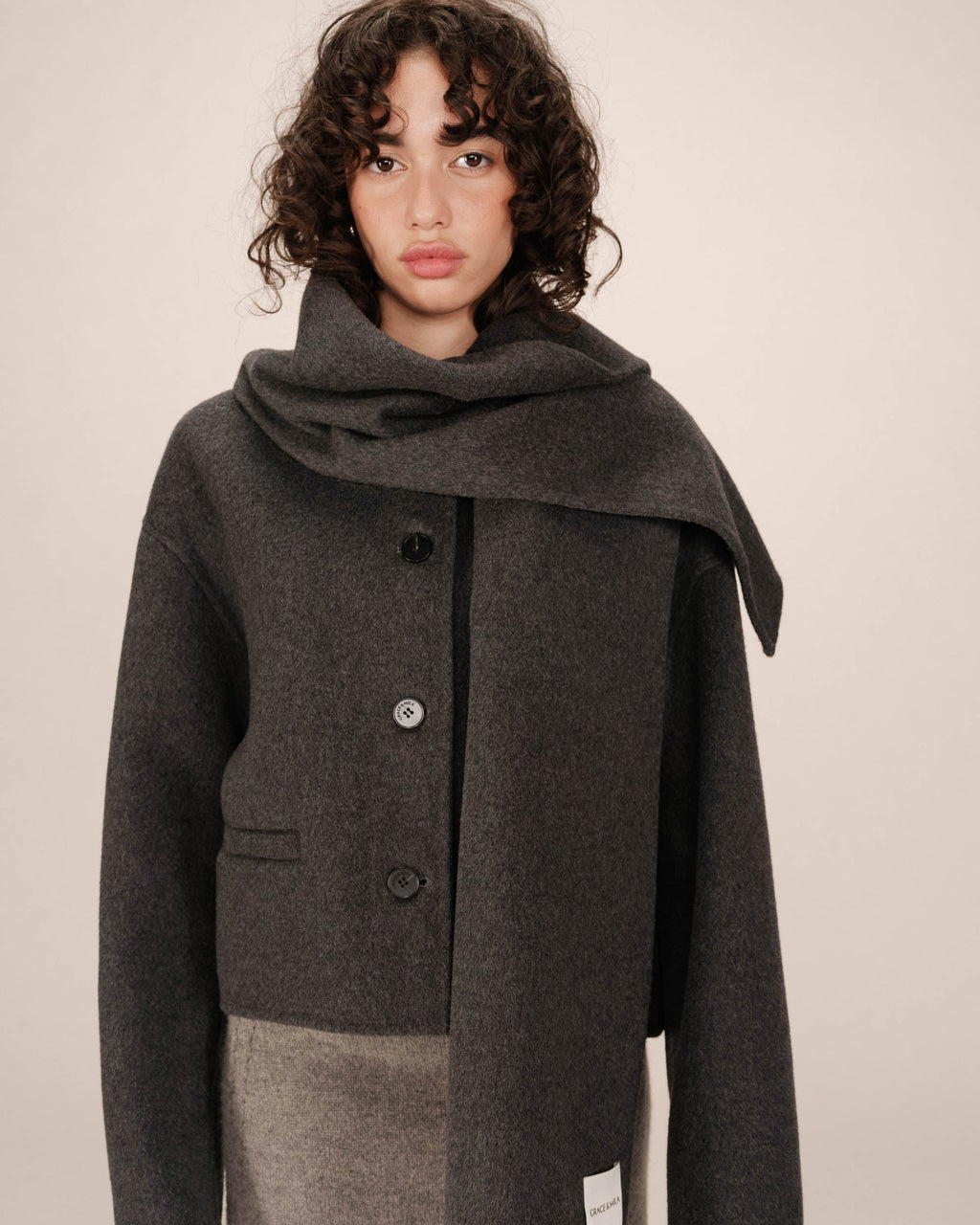 Bufanda Siley - Antracita