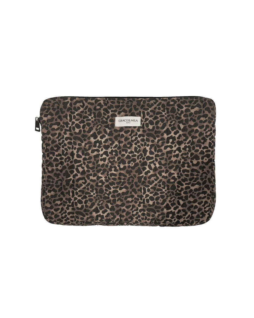 Leopard Laptop Sleeve Sherry