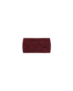 Burgundy Headband Sana