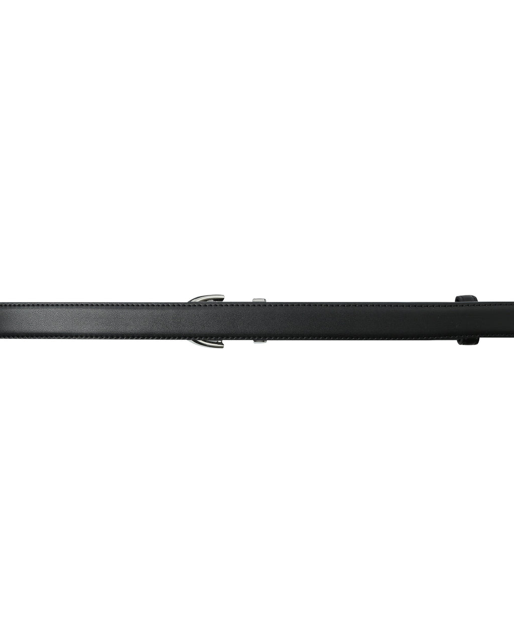 Cinturón Liso Negro Silver