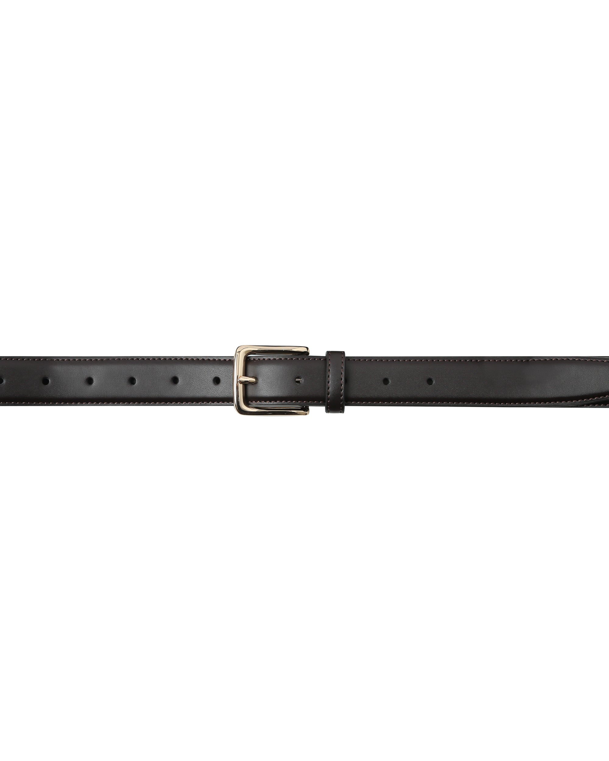 Chocolate Suede Belt Sonatine