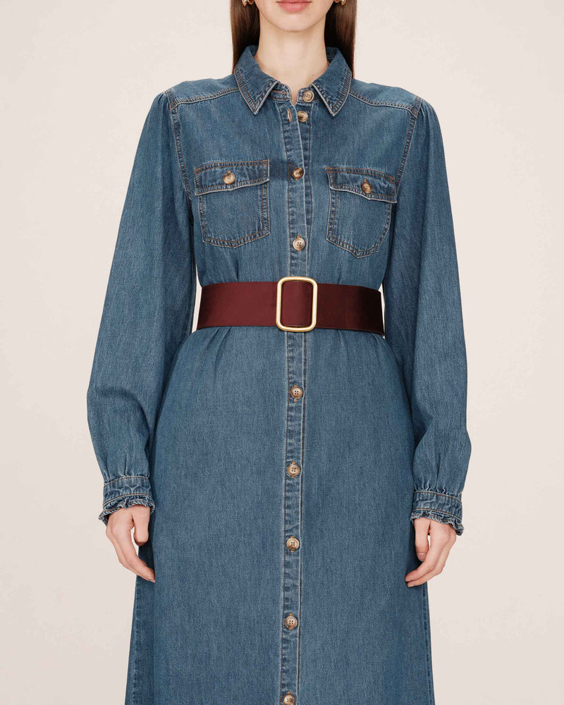 Plum Nelsie Belt