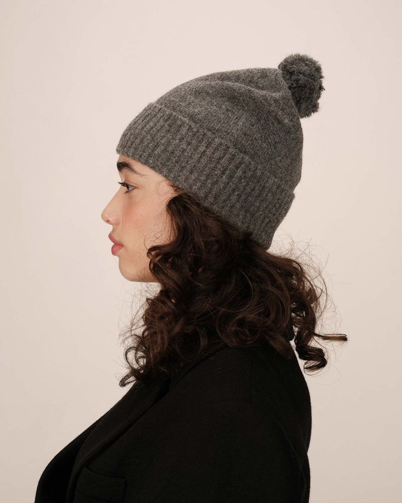 Gorro Salambo gris carbón