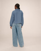 Chaqueta Boxy Azul Denim Novembre