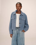 Chaqueta Boxy Azul Denim Novembre