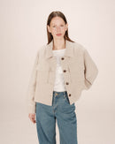 Boxy Jacket Greige November