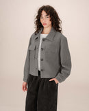 November Gray Boxy Jacket