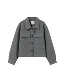 November Gray Boxy Jacket