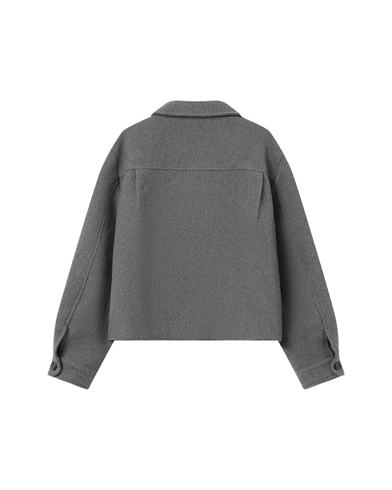 November Gray Boxy Jacket