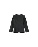 Blazer tipo percha a rayas Shain Carbon