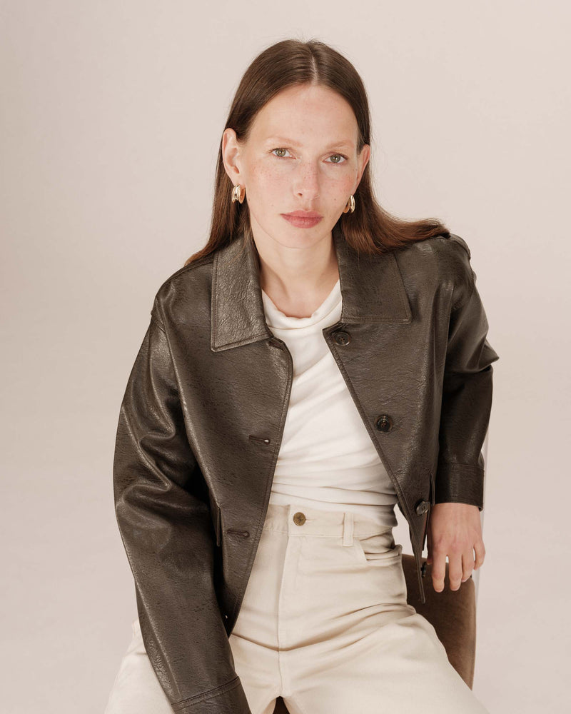 Chaqueta Solange Chocolate