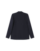 Blazer recto de doble botonadura azul marino de Elder