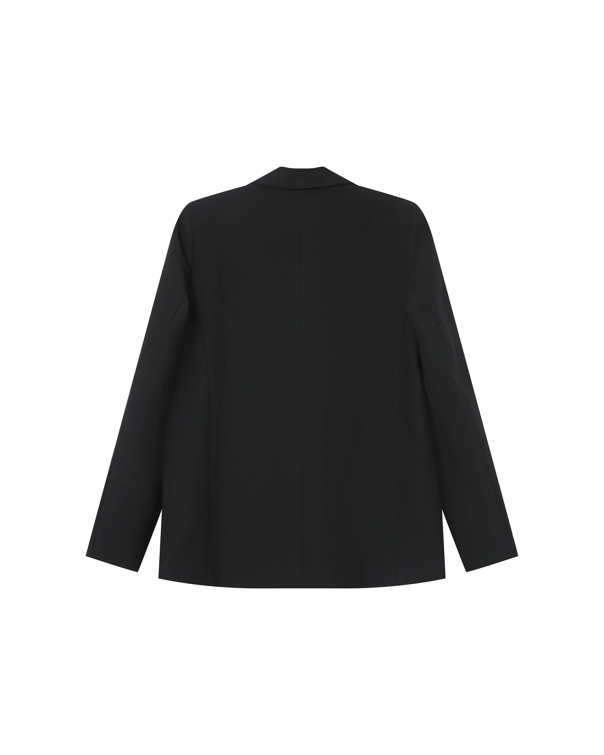 Blazer Cruzado Recto Negro Sureau