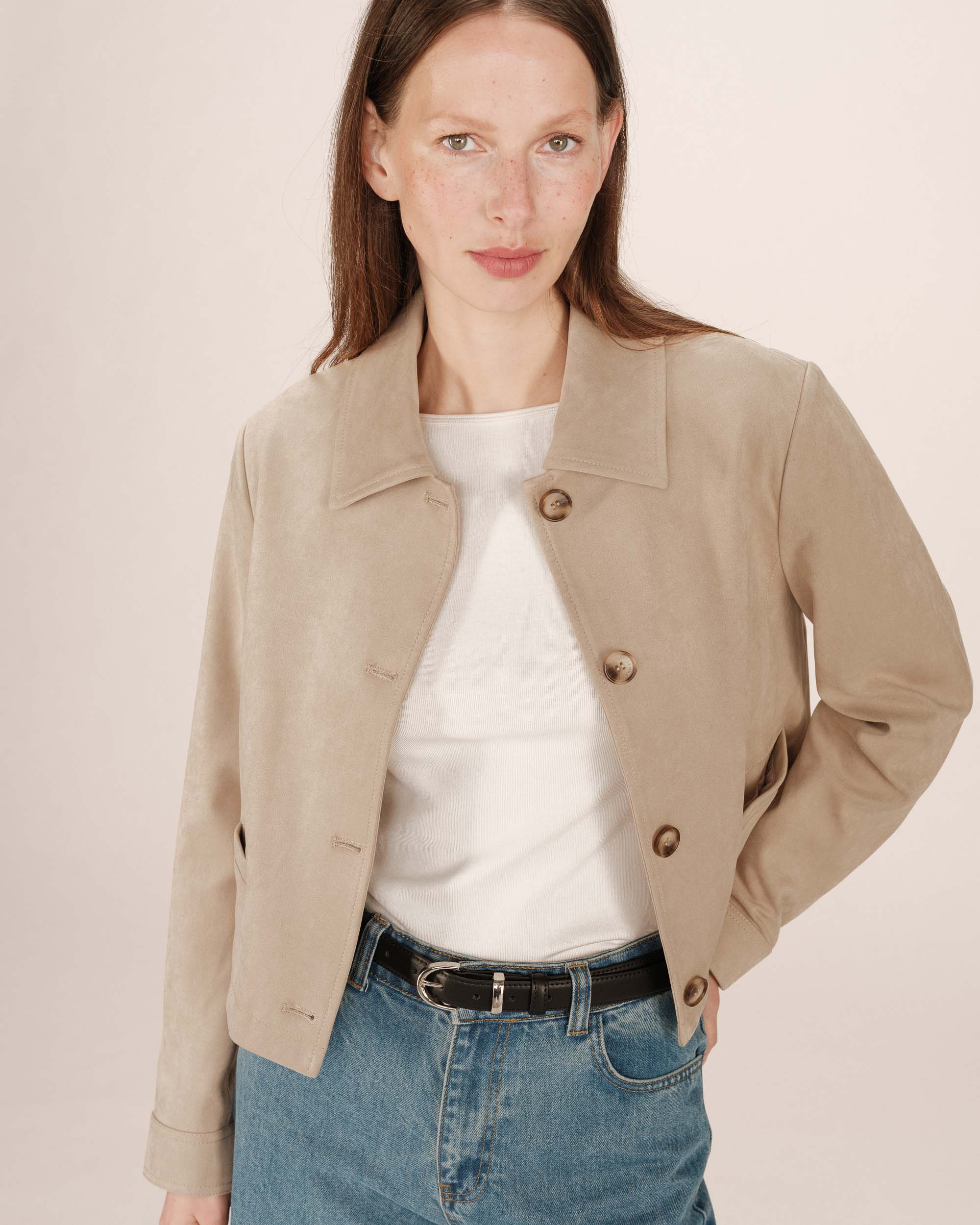 Chaqueta Greige Sullivan