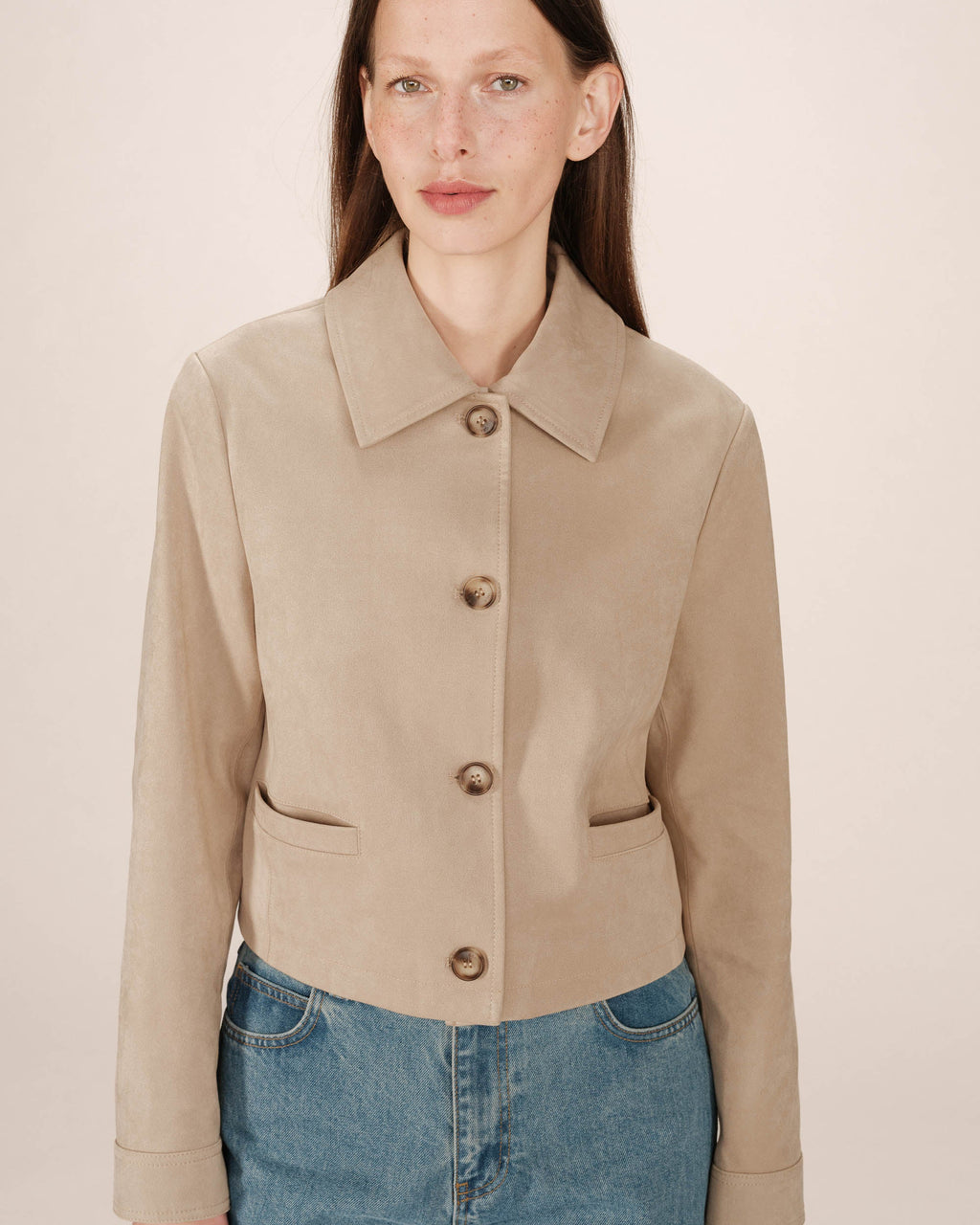 Chaqueta Greige Sullivan