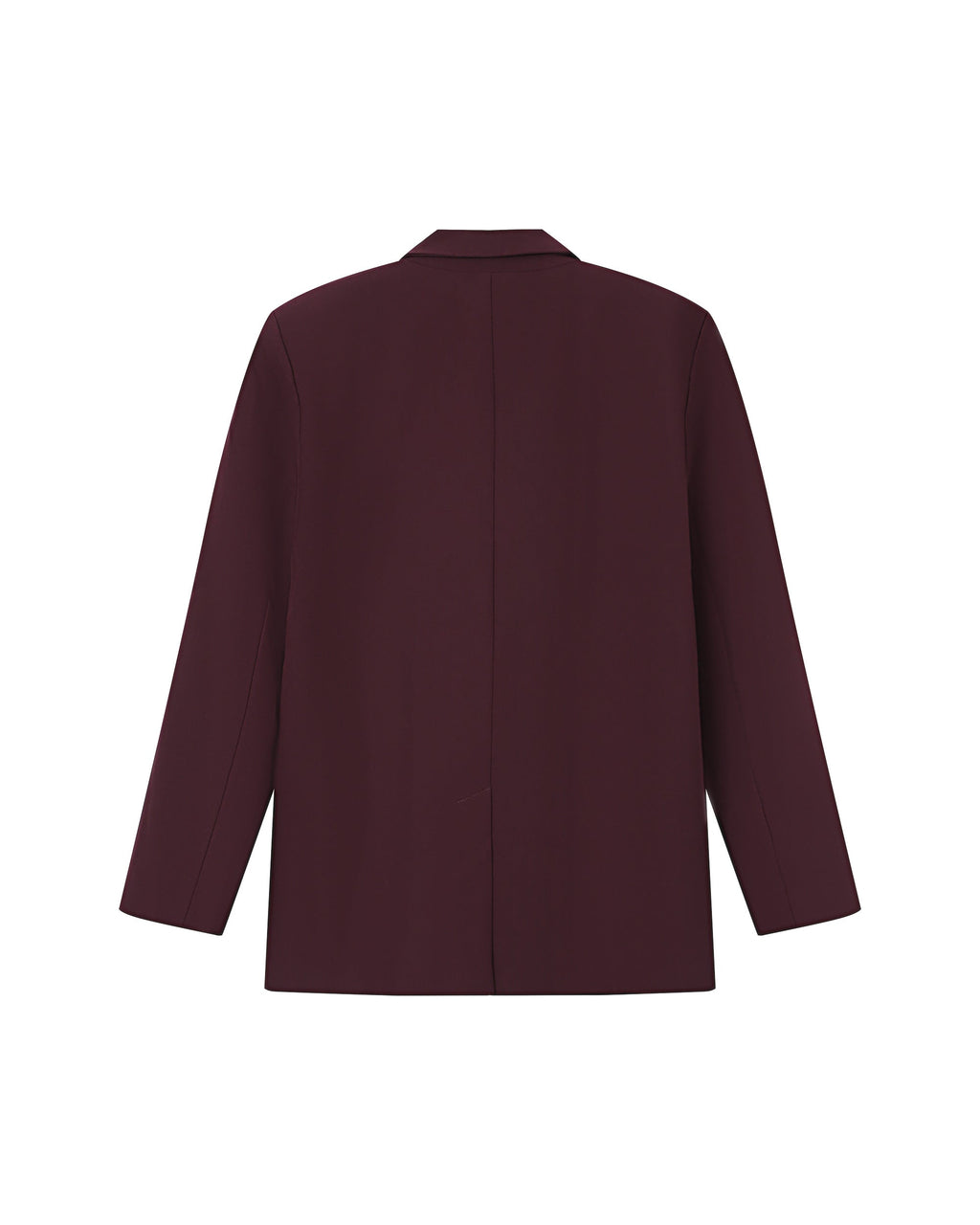 Blazer Ancho Recto Burdeos Strong
