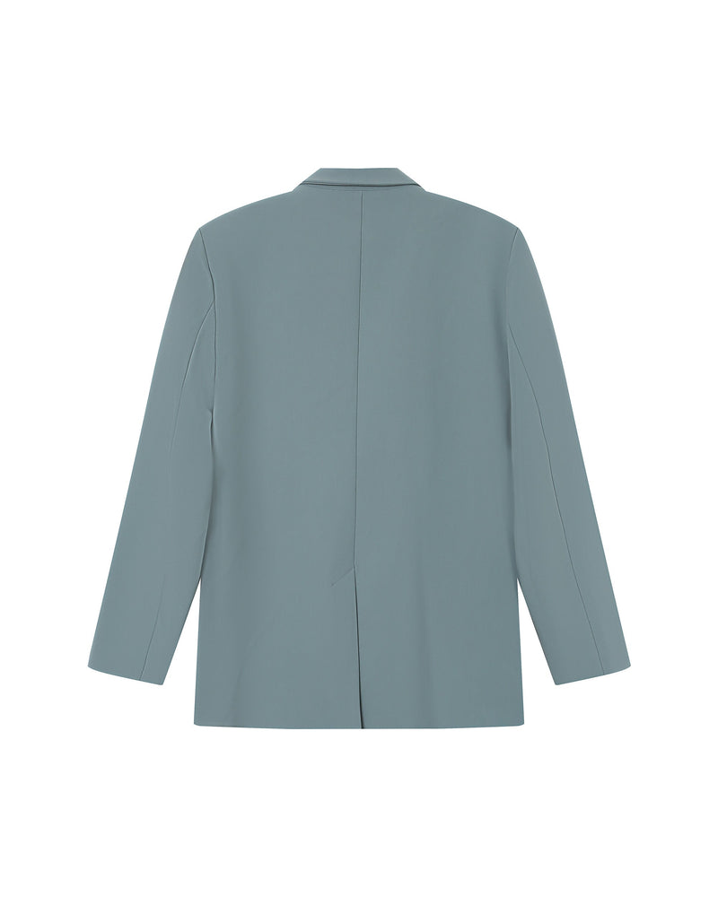 Blazer fuerte salvia recto grande