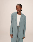 Blazer fuerte salvia recto grande