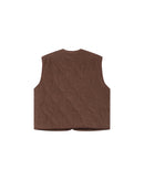 Seth Chocolate Quilted Jacket