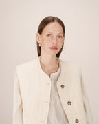 Chaqueta Acolchada Crudo Seth