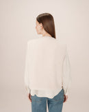 Seth Ecru Quilted Jacket
