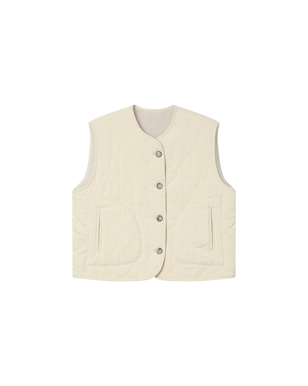 Chaqueta Acolchada Crudo Seth